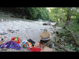 tourists settled at the mouth of the river | indian, friend's mom, passionate sex